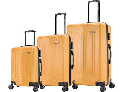 DUKAP STRATOS Plastic Luggage Set, Terracota (DKSTRSML-TER)