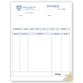 Custom Product Invoices, Laser, 1 Parts, 1 Color Printing, 8 1/2 x 11, 500/Pack