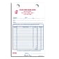 Custom Register Forms, Classic, Cash & Charge 2 Parts,  1 Color Printing, 5 1/2" x 8 1/2", 500/Pack
