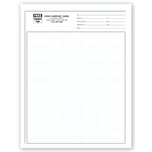 Custom Graph Papers, Pro-Sketch, 1/8, Padded, 1 Parts, 1 Color Printing, 8 1/2 X 11 ,500/Pack
