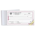 Custom Pocket-Size Receipts, Booked, 2 Parts, 1 Color Printing, 6 3/4 x 3 3/8, 500/Pack