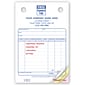 Custom Service Station Register Form, Classic Design,  Small Format, 3 Parts, 1 Color Printing, 4" x 6", 500/Pack