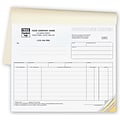 Custom Purchase Orders - Classic Small Booked,3 Parts, 1 Color Printing, 8 1/2 x 7, 250/Pack