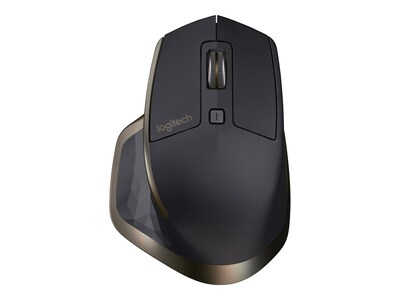 Logitech MX Master Wireless Laser Mouse, Meteorite Black (910-005527)