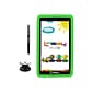 Linsay 7 Tablet with Holder, Pen, and Case, WiFi, 2GB RAM, 32GB Storage, Android 12, Green/Black (F