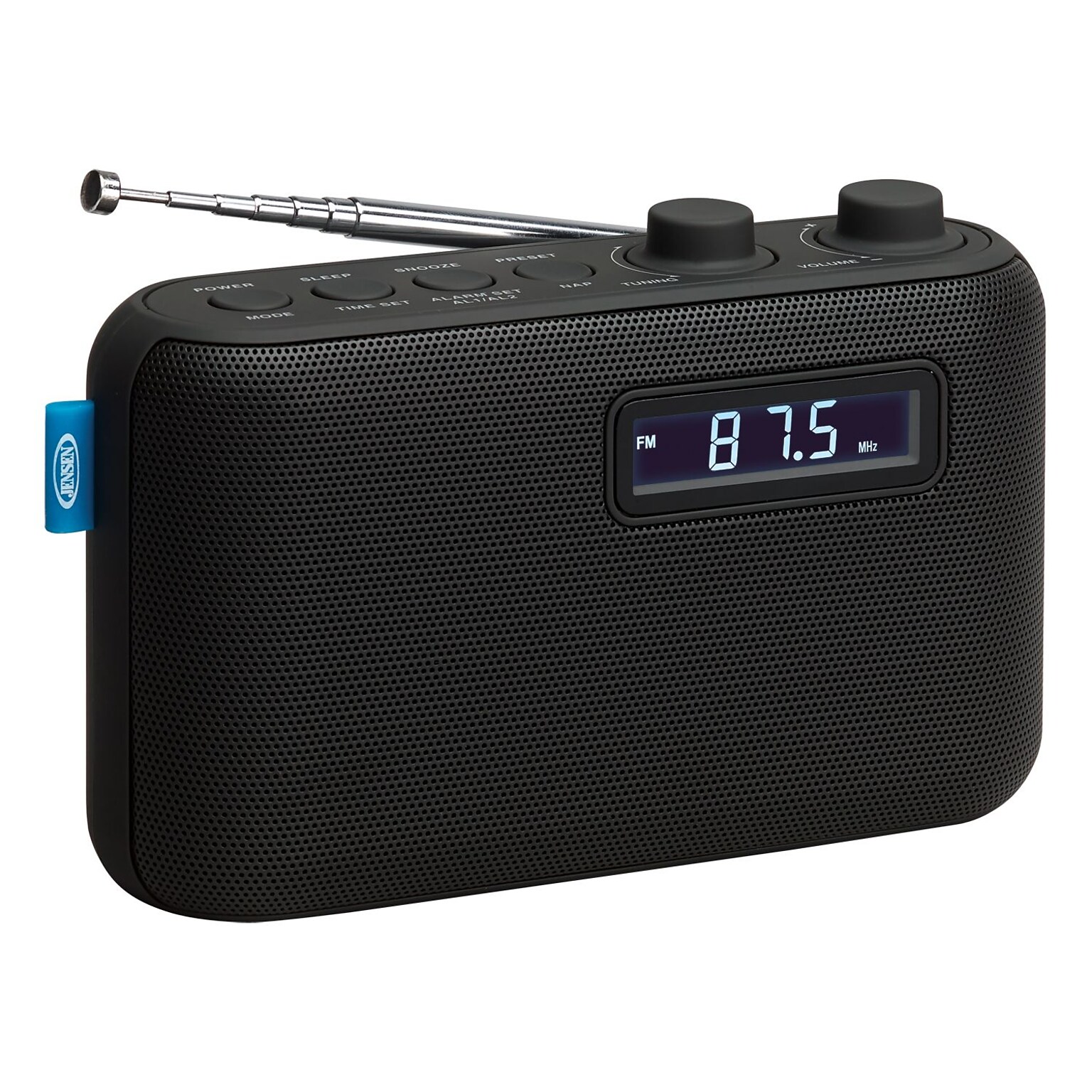 Jensen Portable AM/FM Digital Radio with Clock (SR-50)