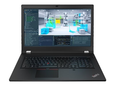 Lenovo ThinkPad P17 Gen 1 20SN 17.3 Notebook, Intel i7-10850H, 16GB Memory, 512GB SSD, Windows 10 Pro (20SN004PUS)