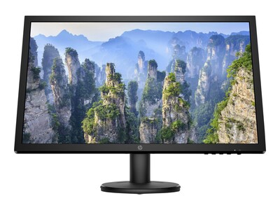 HP V24 9SV71AA#ABA 24 LCD Monitor, Black