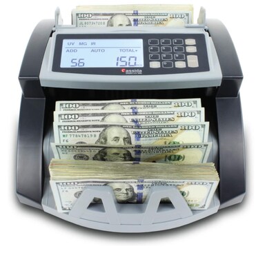 Cassida 5520 Series Bill Counter, Gray (5520UV/MG)