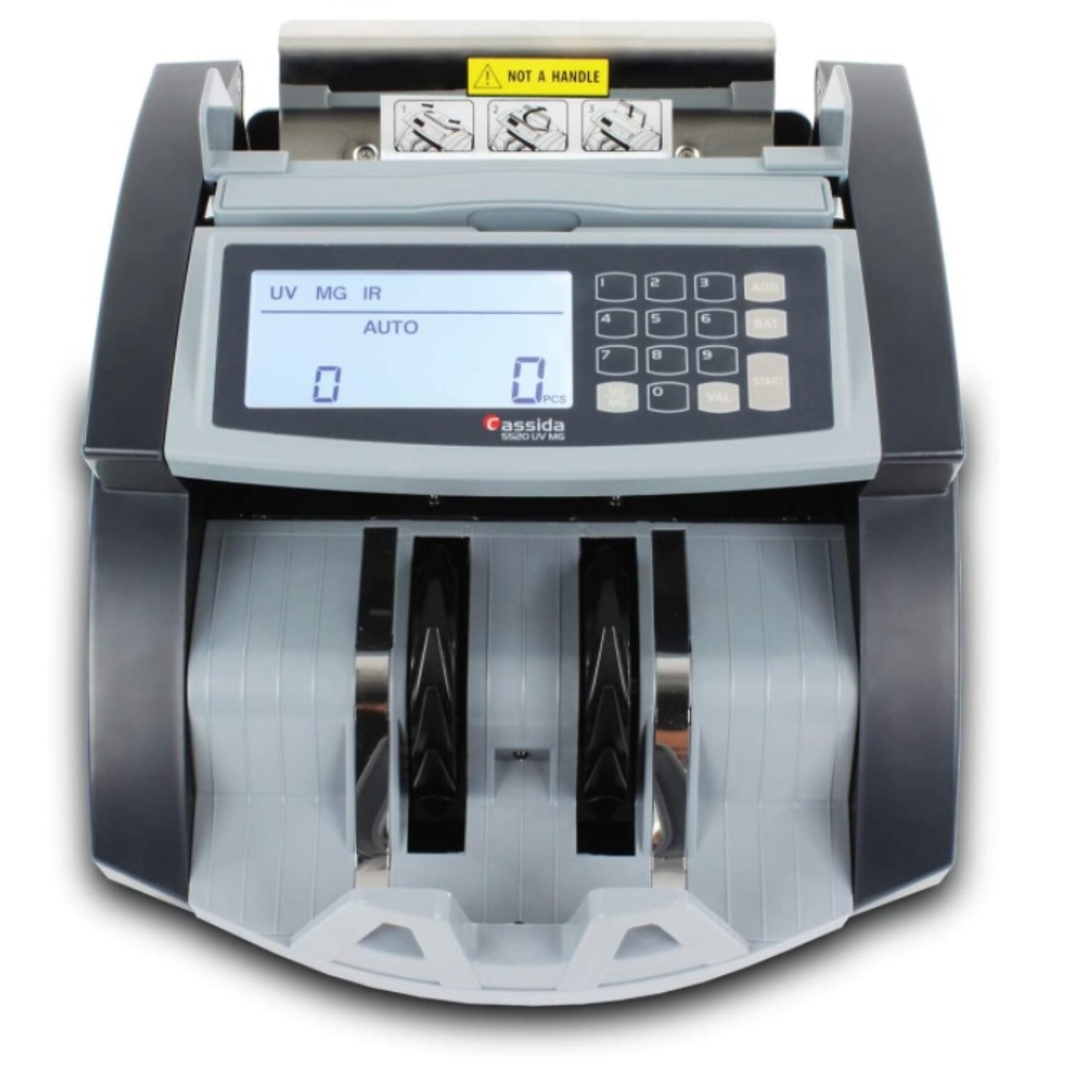 Cassida 5520 Series Bill Counter, Gray (5520UV/MG)