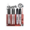 Sharpie Variety Pack Permanent Markers, Assorted Tips, Black Ink, 6/Pack (2135318)