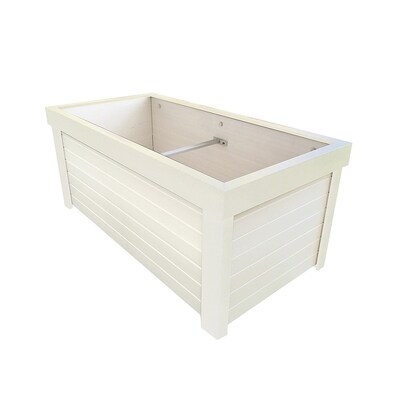 New Age Garden™ Ecoflex 36" Rectangular Planter Box, Tan (EPLT203-R36)