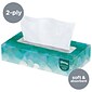 Kleenex Standard Facial Tissue, 2-Ply, White, 100 Sheets/Box, 36 Boxes/Pack (21400CT)