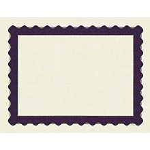 Great Papers Certificates, 8.5 x 11, Beige and Matte Purple, 100/Pack (961021)