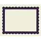 Great Papers Certificates, 8.5" x 11", Beige and Matte Purple, 100/Pack (961021)