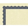 Great Papers Metallic Certificates, 8.5 x 11, Beige/Blue, 100/Pack (934400)