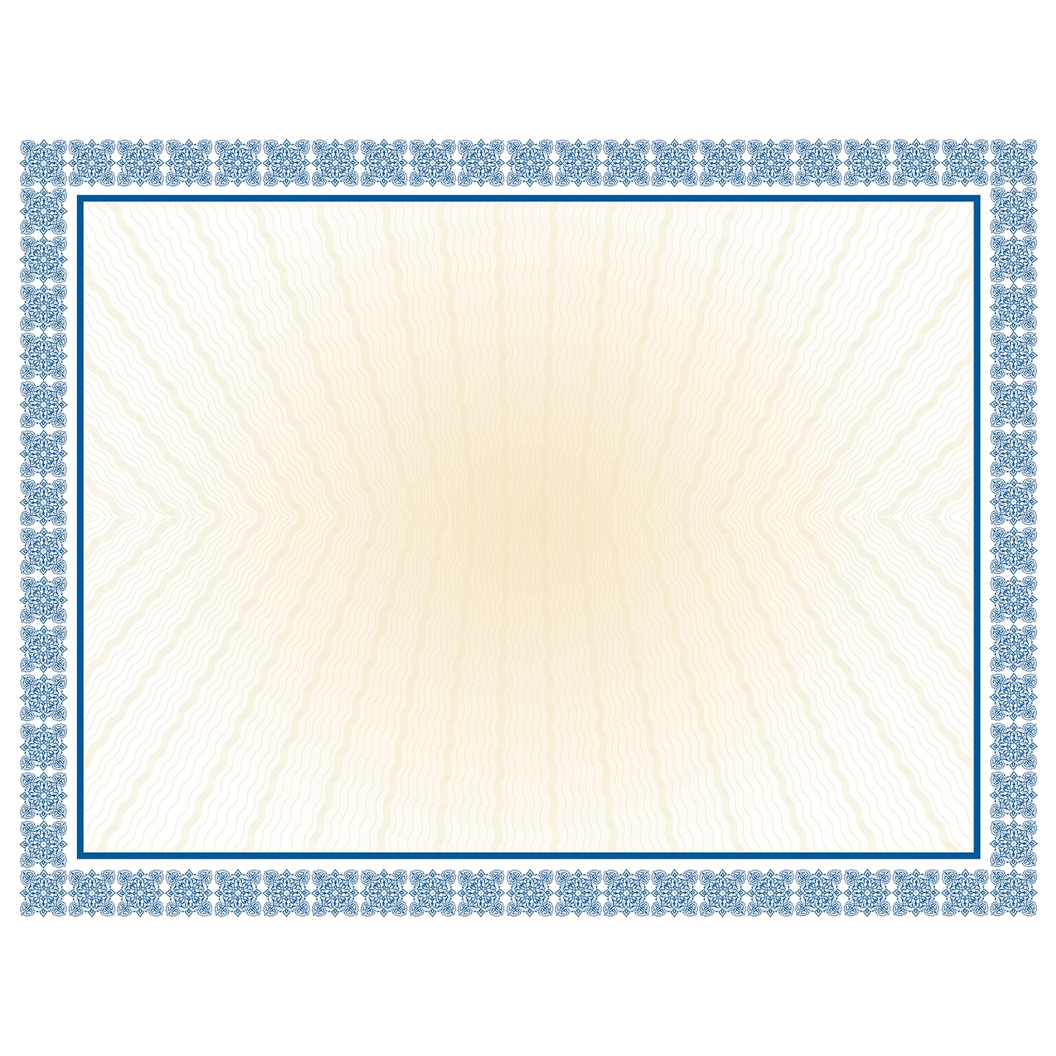 Great Papers Certificates, 8.5 x 11, Westminster Blue, 100/Pack (961032)