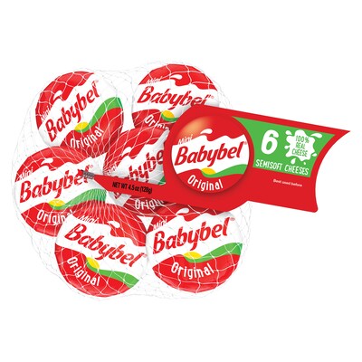 Babybel Mini Cheese, 5/Pack (600-00232)