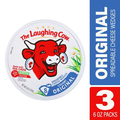 The Laughing Cow Original Cheese, 3/Pack (600-00235)