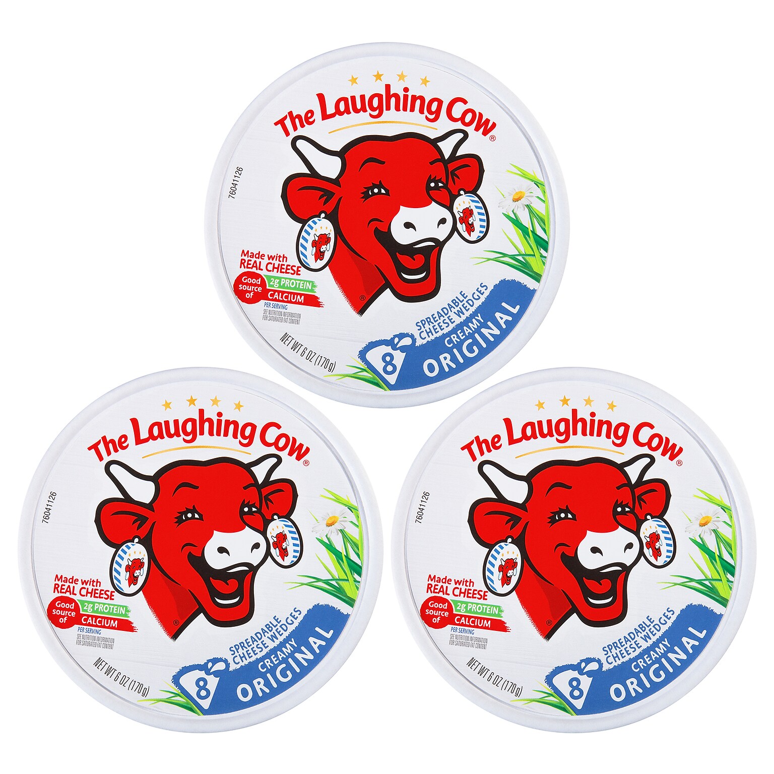 The Laughing Cow Original Cheese, 3/Pack (600-00235)