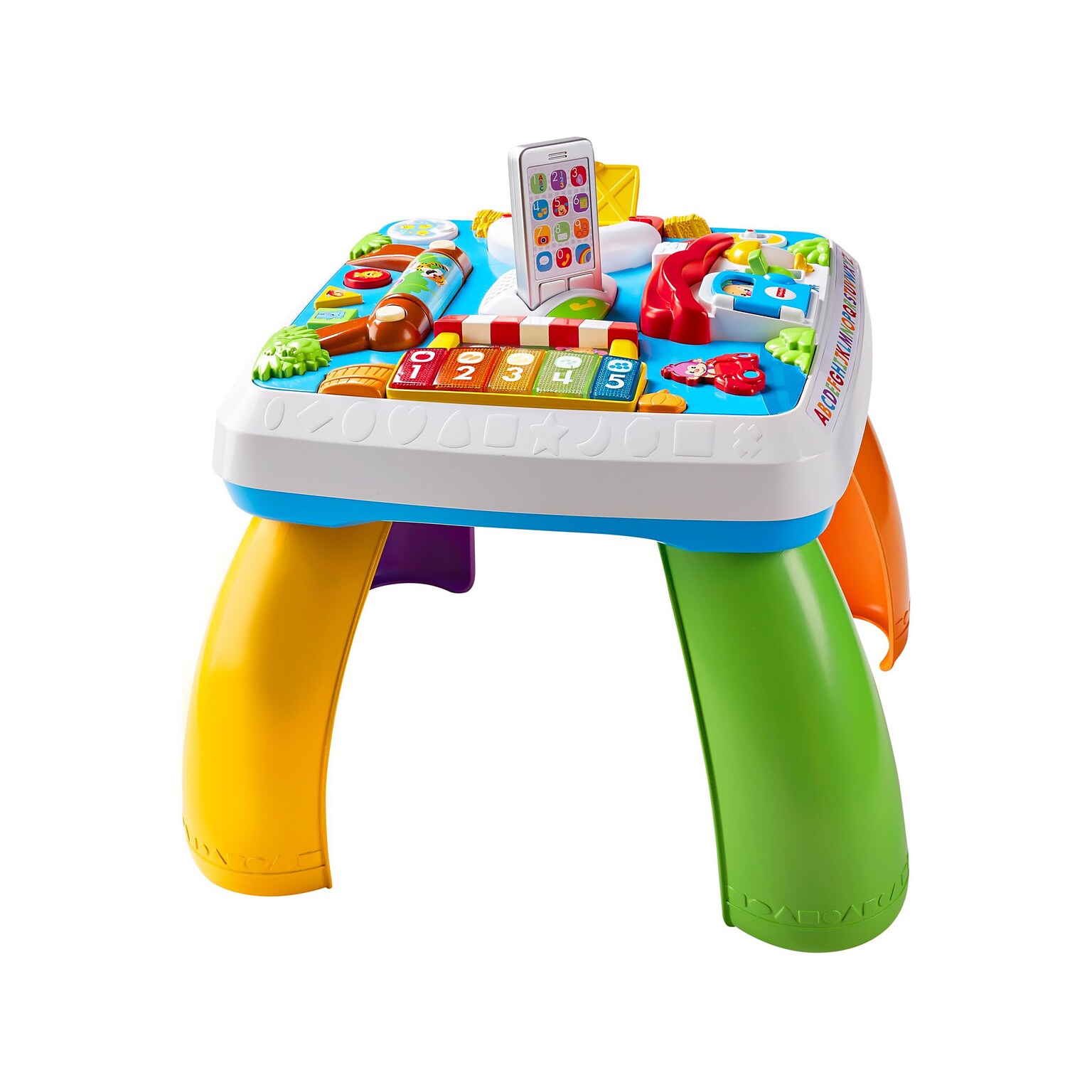 Fisher-Price Laugh & Learn Around the Town Learning Table, Multicolor (DHC45)