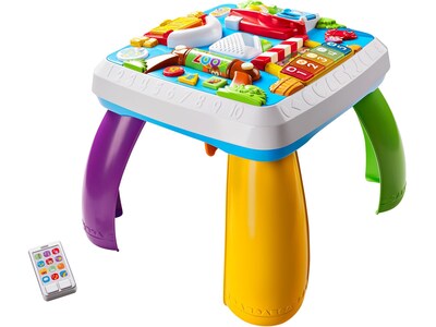Fisher-Price Laugh & Learn Around the Town Learning Table, Multicolor (DHC45)