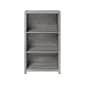 Whalen Fallbrook 3-Shelf 48"H Bookcase, Smoked Ash/Rustic Warm Gray (SPUS-FBBK-GM)