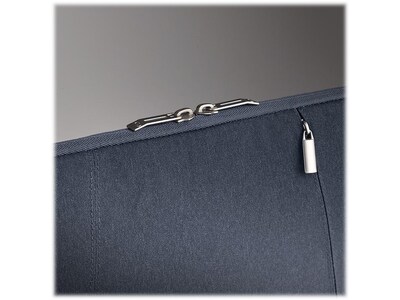 Solo New York Oswald Polyester Laptop Sleeve for 15.6" Laptops, Navy (SLV1615-5)