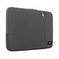 Solo New York Oswald Polyester Laptop Sleeve for 15.6" Laptops, Gray (SLV1615-10)