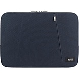 Solo New York Oswald Polyester Laptop Sleeve for 13.3 Laptops, Navy (SLV1613-5)