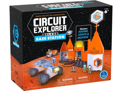 Educational Insights Circuit Explorer Deluxe Base Station: Mission – Lights, Motion & Sound, Multico