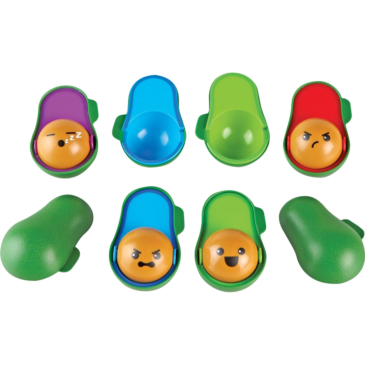 Learning Resources Learn-A-Lot Avocados, Assorted Colors (LER6806)