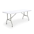 OFM Essentials Blow Molded Folding Table, White (ESS-5072-WHT)