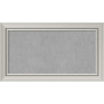 Amanti Art Medium Romano Silver 28W x 16H Framed Magnetic Board (DSW2972405)
