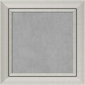 Amanti Art Small Square Romano Silver Framed Magnetic Board, 16W x 16H (DSW2977654)