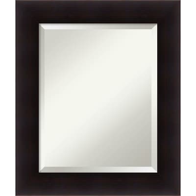 Amanti Art Wall Mirror Medium Portico Espresso 22W x 26H Frame Espresso (DSW3572112)