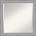 Amanti Art Wall Mirror Square Graywash 23W x 23H Frame Graywash (DSW3907422)