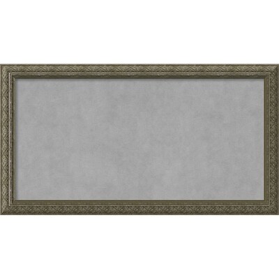 Amanti Art Framed Magnetic Board Medium Barcelona Thin Champagne 26W x 14H Frame Champagne (DSW3908024)