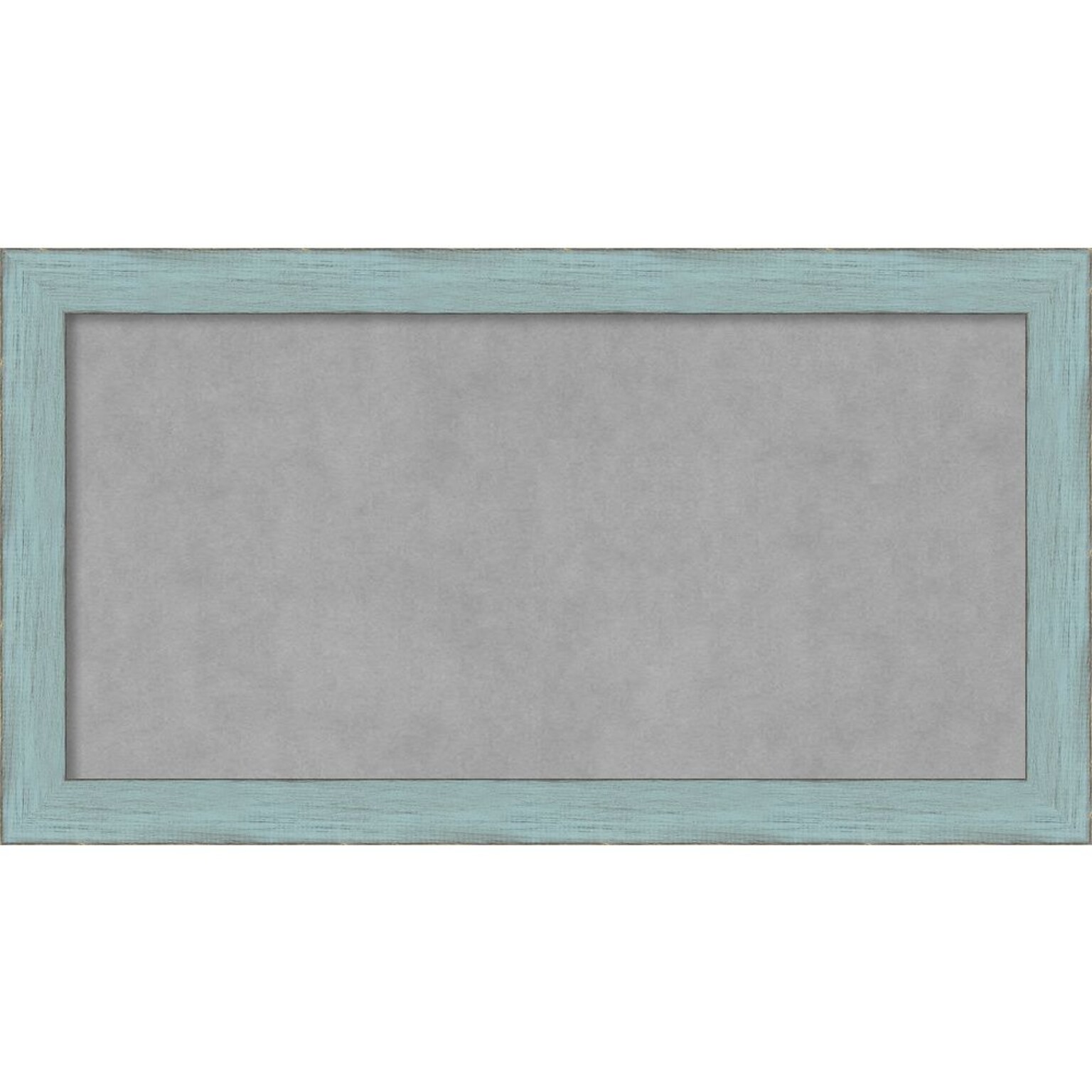 Amanti Art Medium Sky Blue Rustic 27W x 15H Framed Magnetic Board (DSW3908061)