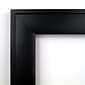 Amanti Art Medium Nero Black 28"W x 20"H Black Framed Cork Board (DSW3908081)