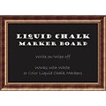 Amanti Art Framed Liquid Chalk Marker Board Extra Large Manhattan Bronze 42W x 30H Frame Bronze (DSW3908293)