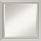Amanti Art Wall Mirror Square Romano Silver 24"W x 24"H Frame Silver (DSW3908311)