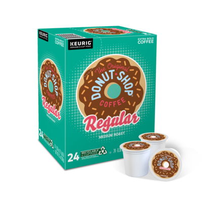 Coffee People Donut Shop Coffee Keurig® K-Cup® Pods, Medium Roast, 24/Box (60052-101)