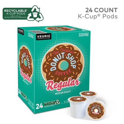 Coffee People Donut Shop Coffee Keurig® K-Cup® Pods, Medium Roast, 24/Box (60052-101)