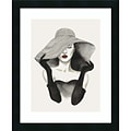 Amanti Art Framed Art Print In Vogue I by Grace Popp 18 x 22 Frame Satin Black (DSW3909179)