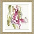 Amanti Art Framed Art Print Minimalist Fuchsia I by Jennifer Goldberger 28W x 28H Frame Champagne (DSW3909228)