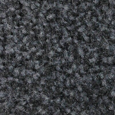 M+A Matting Plush Indoor Mat, 59 x 35, Midnight Grey (1806735590)