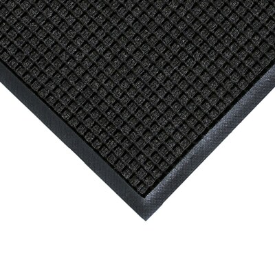 M + A Matting WaterHog Classic Commercial Wiper/Scraper Entrance Floor Mat, 6 x 10, Charcoal (20054610070)