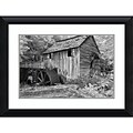 Amanti Art Framed Art Print Cable Mill Cades Cove by Winthrope Hiers  34 x 26H, Frame Black (DSW3909560)