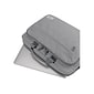 Solo New York Laptop Briefcase, Heathered Gray Polyester (UBN127-10)